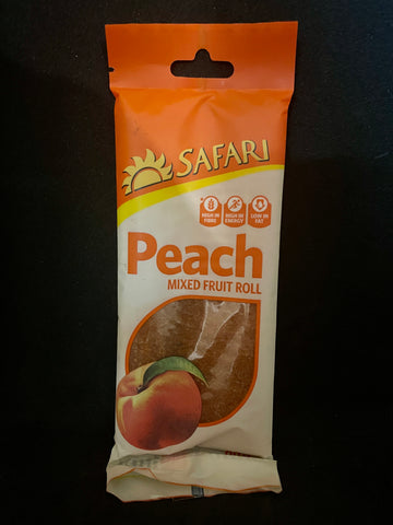 Safari Fruit Roll Peach 80g