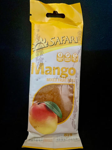 Safari Fruit Roll Mango 80g