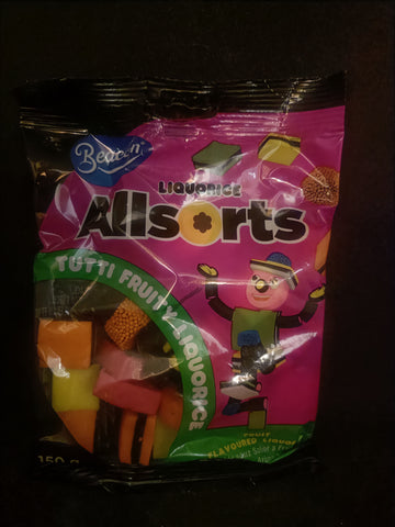 Liquorice All Sorts - Tutti Frutti 150g