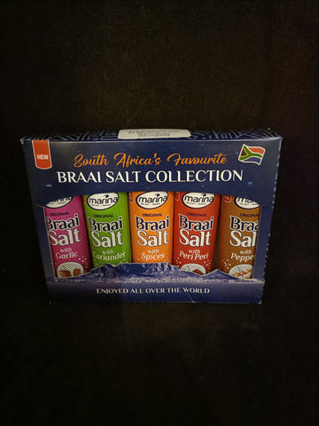 Marina Braai Salt Collection 5x25g Pack