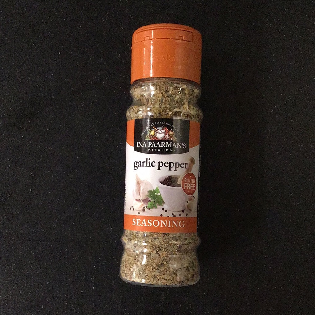 Ina Paarman Garlic Pepper Spice 200ml – Boerewors NZ